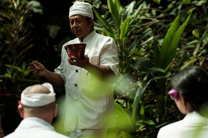 Bali Spiritual: Blessing Ceremony, Pristine Nature and Transfer - Starting at 7:30 am with a small group