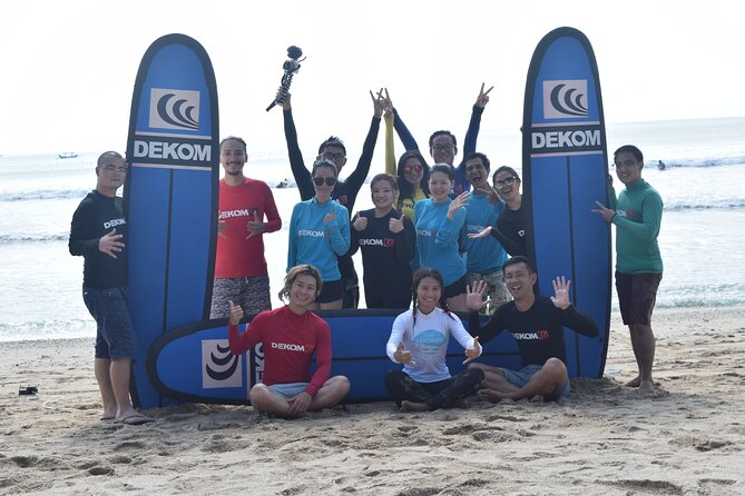 Bali Surf Lesson in Kuta by Dekom - Equipment, water, and what is not supplied