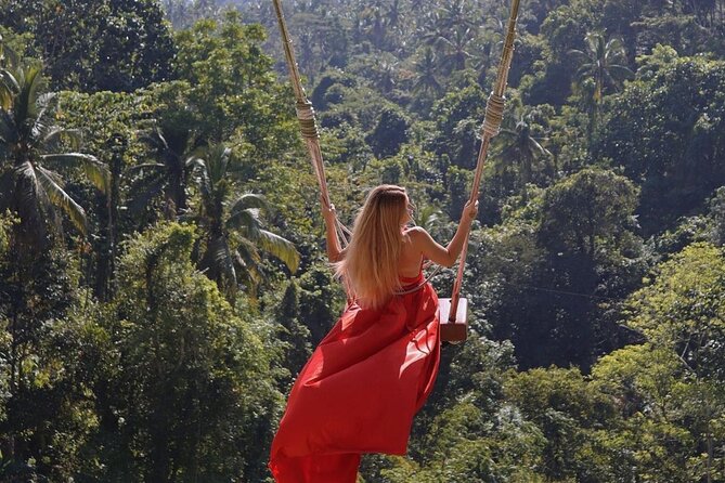 Bali Swing, Monkey Forest and Waterfall Private Tour - Transport, timing, and practical comfort