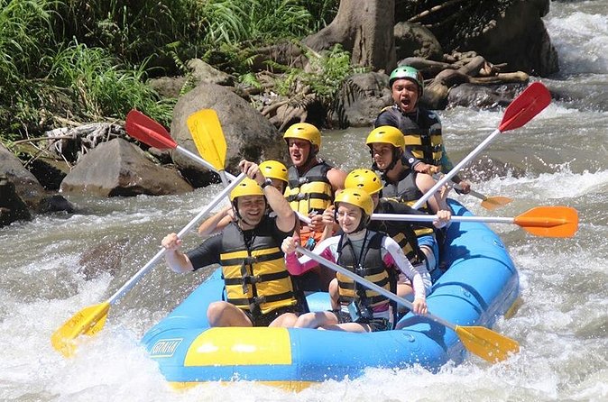 Bali Ubud Ayung River Rafting with Lunch - Shower, towel, locker, and lunch after the river