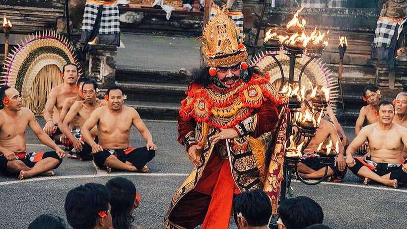 Bali: Ubud Kecak and Fire Dance Show Tickets - The one-hour performance, scene by scene