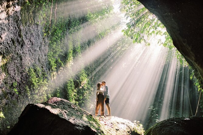 Bali Waterfalls Private Day Tour - Tukad Cepung, a waterfall inside the rocks