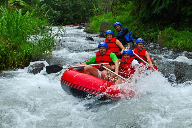 Bali White Water Rafting at Telaga Waja River - The long road to Karangasem