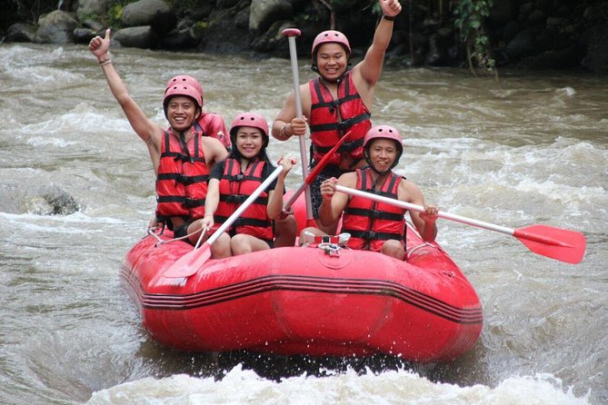 Bali White Water Rafting with No Steep Access - The long walk down to the rafting launch