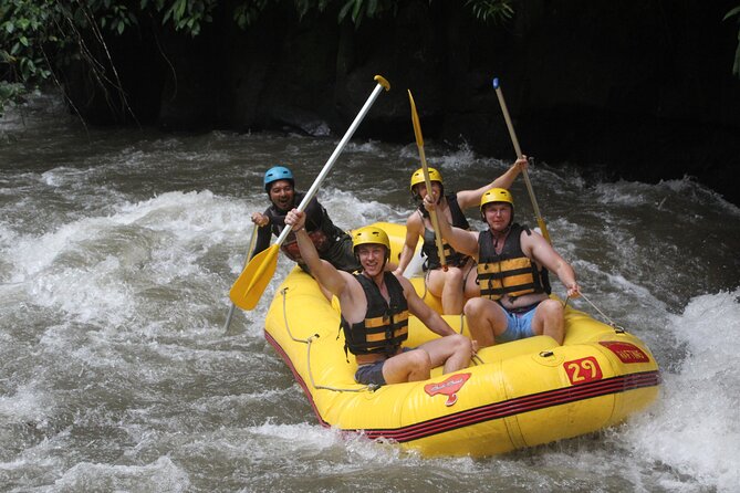 Bali White Water Rafting Yellow Garden - Two hours of rapids and quiet water