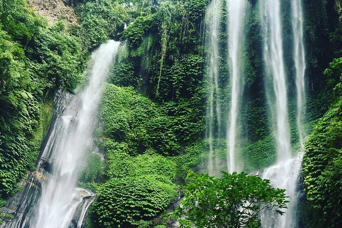 Banyuwana & Banyumala Waterfalls Tour Private - All-Inclusive - Pura Ulun Danu Bratan beside Lake Bratan