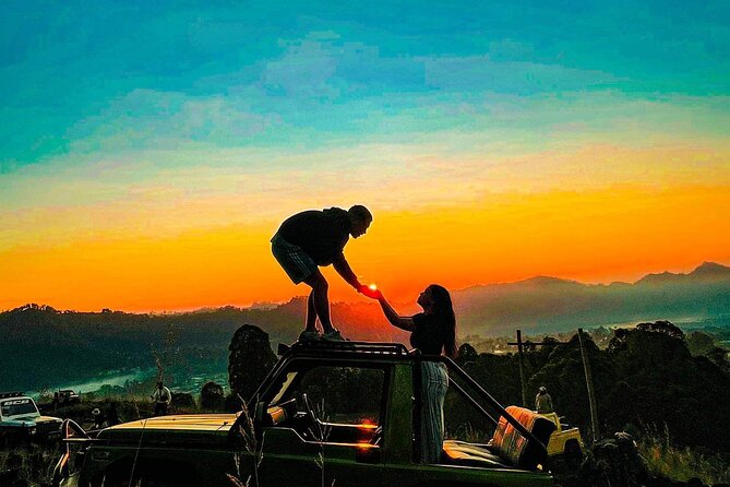 Batur Volcano Sunrise Jeep - Mount Batur before dawn: an easier route to a big view