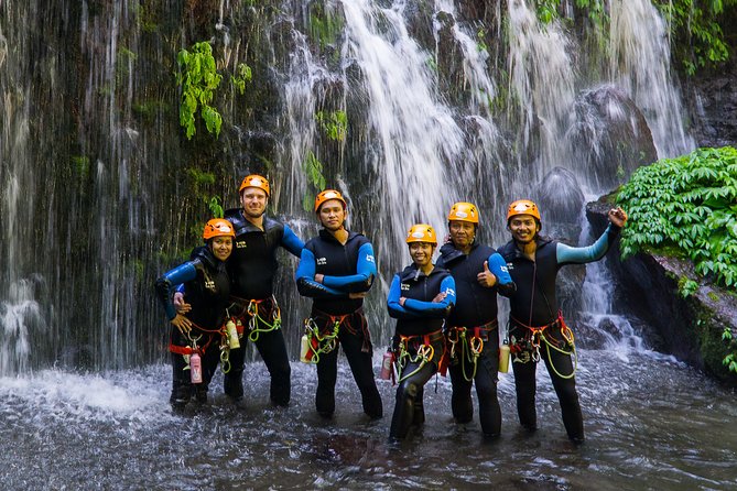 Beginner Canyoning trip in bali "Banyuwana canyon" - Guides, safety, and the small group size