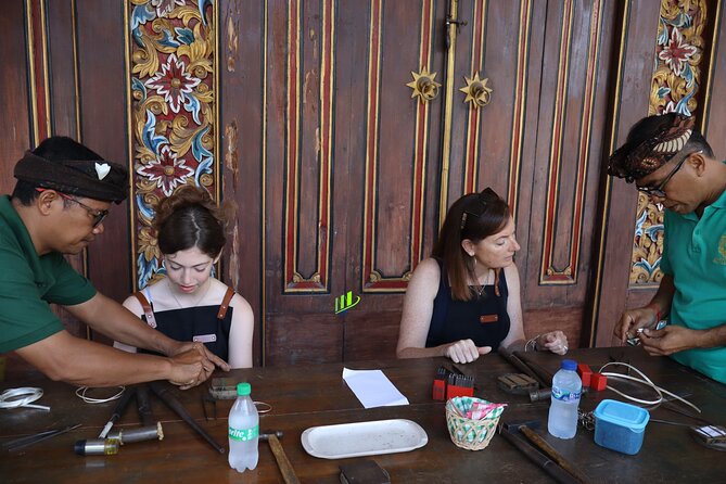 Beginner Class Becomes Silversmith With Bali Silver Material - Transport, meeting point, and the four-hour schedule
