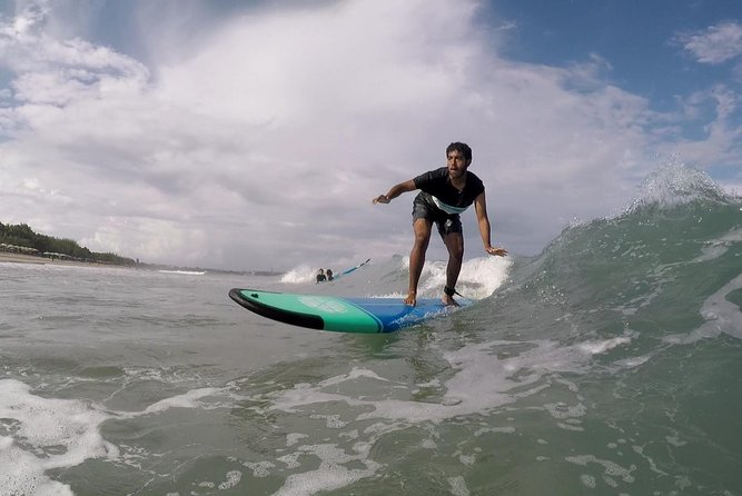 Beginners Private Surf Lessons - Meeting Pulau Biru Surf at Legian Beach