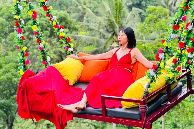 Best of Ubud: Jungle, Temples & Swing - Kanto Lampo Waterfall and the first photo stop
