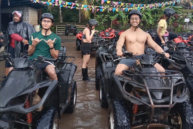Best Of Ubud Rafting And ATV Quad Bike Adventure Tour - Starting With The ATV Ride Through Rice Fields And Forest