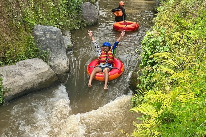 Cave Tubing Adventure in Ubud - The shuttle to the river start
