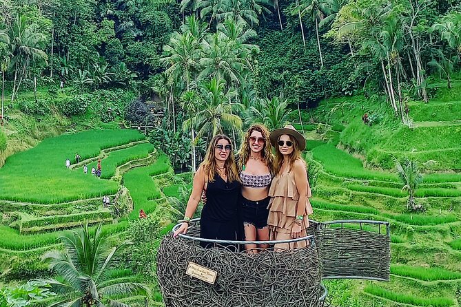 CRETYA Ubud infinity Pool + Hidden Water fall + Water Temple Tour - Lunch at Oka Agro Wisata