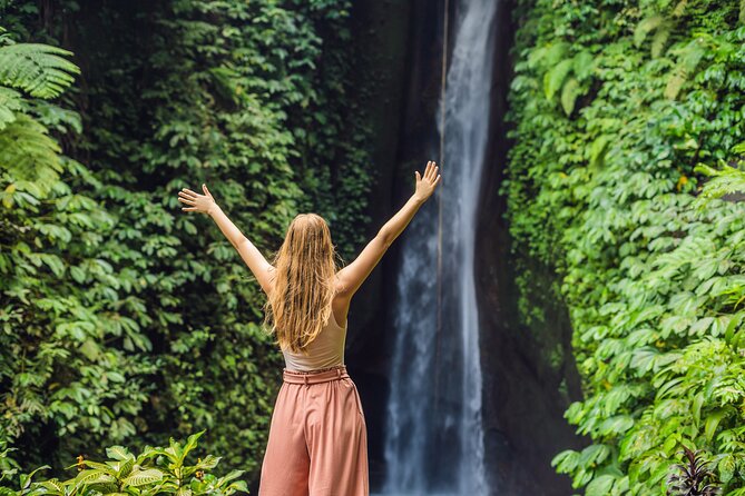 Discover Hidden Waterfall, Unesco Rice Terraces and Mountain Temple - Leke Leke Waterfall: a short jungle walk first