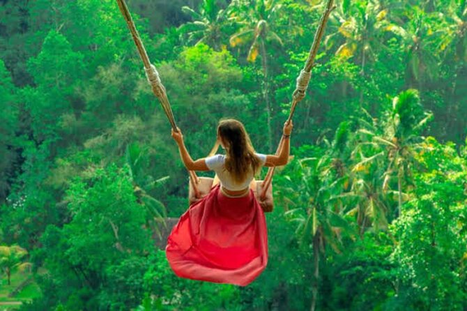 Excellence Bali ATV (Quad Bike) , White Water Rafting with Swing. - The swing and coffee plantation stop