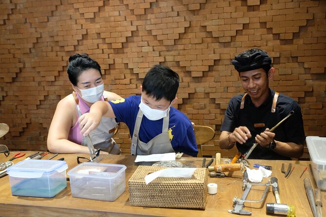 Exclusive Ubud Jewelry Making: Craft with a Pro Silversmith! - What the $40 price covers