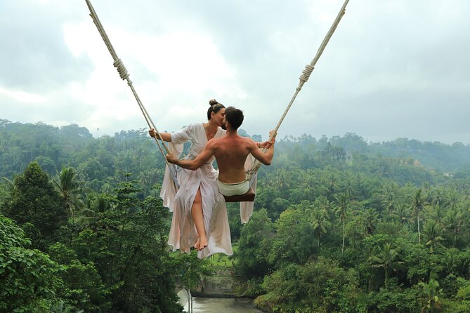 Experience Full Day to Bali Swing Temple and Monkey Forest - Rice terraces and Monkey Forest round out the day