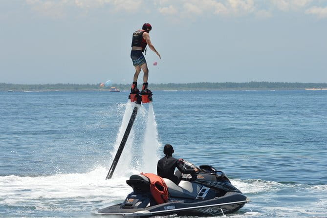 Fly Board Experience in Bali - Arriving at Nusa Dua Beach