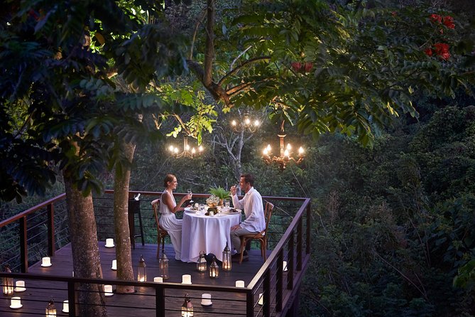 Forest Dining at Tree Deck overlooking lush valley of Ubud - Key points to know before booking