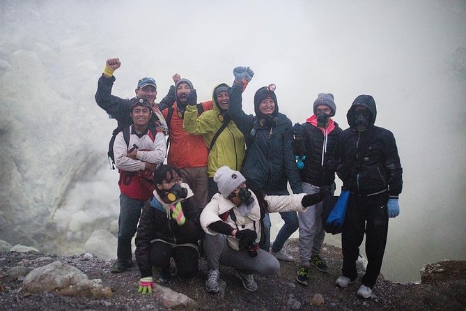 From Bali: 24-Hour Kawah Ijen Blue Flames, Dinner & Room - Sunrise, the acidic lake, and the return route
