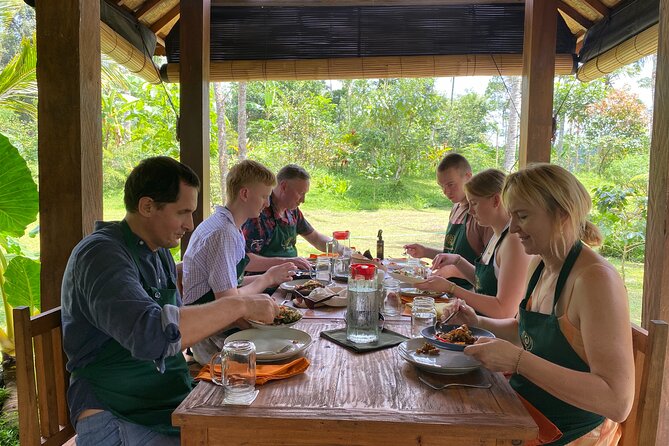 From Ubud: Authentic Bali Farm Cooking School & Organic Farm - Eating the Food You Cook