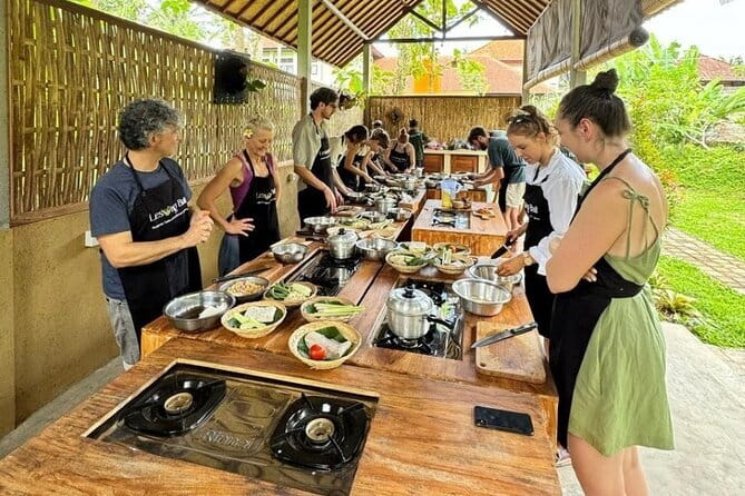 From Ubud: Authentic Cooking Class Visit Traditional Market - Starting the day with pickup and a driver