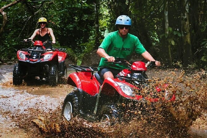 Full Day ATV Ride, Monkey Forest,Tegalalang Rice Terrace - The ATV ride at Pertiwi Adventure