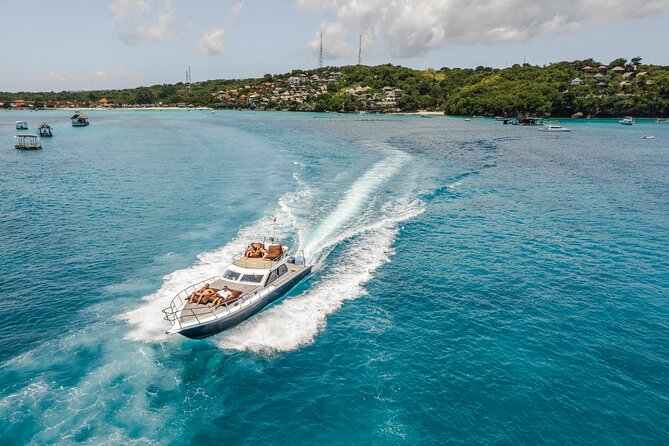 Full Day Nusa Penida by Honey Milk Yacht 13 meters - Starting at Serangan with coffee and pastries