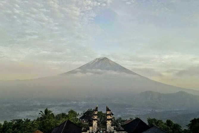 Gate of Heaven and the Amazing East Bali - Ababi rice fields and the eastern mountain view