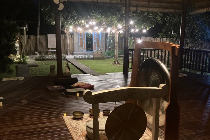 Gong Sound Healing on Nusa Lembongan, Bali - The sound begins at Island Yoga Lembongan