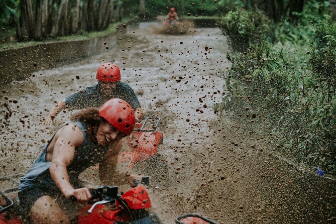 Gorilla Cave ATV Bali Ubud, Monkey Forest, Temple, and Lunch - Hotel pickup and Bali traffic