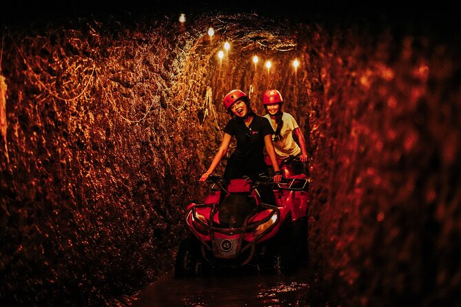 Gorilla Cave ATV Bali Ubud, Monkey Forest, Temple, and Lunch - The ATV ride through rice fields, jungle, and tunnels