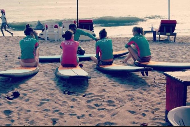 Group surf lesson by Malu Surf Bali - Why Kuta works well for a first surf lesson