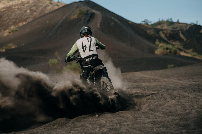 Half day forest & volcano tour with electric or petrol dirtbikes - Jungle trails for the real off-road section