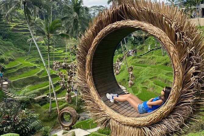 Half Day Private Tour in Ubud - Tegalalang Rice Terrace: scenery with commercial add-ons