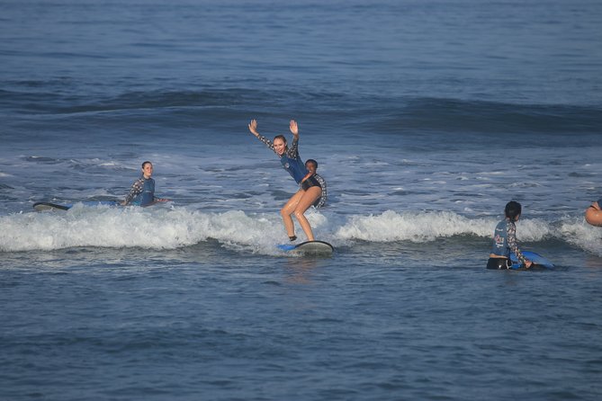 HOT PROMO. Semi Private Lessons (1 Coach/2 Guests) - Kuta Beach is a practical first surf setting