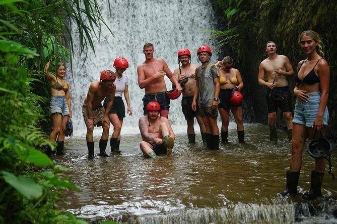 Jungle ATV Quad Bike Through Gorilla Face Cave - Lunch after the mud