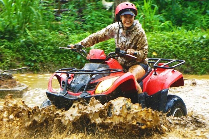 Jungle ATV Quad Bike Through Gorilla Face Cave - My advice before you book