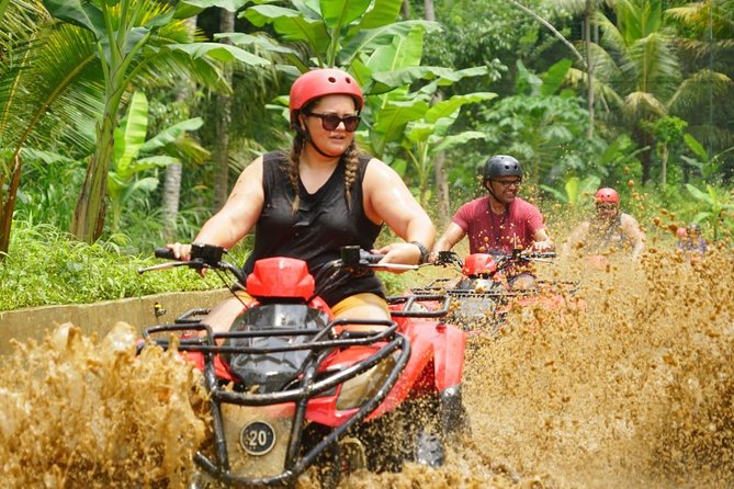 Jungle ATV Quad Bike Through Gorilla Face Cave - What the ride feels like for beginners