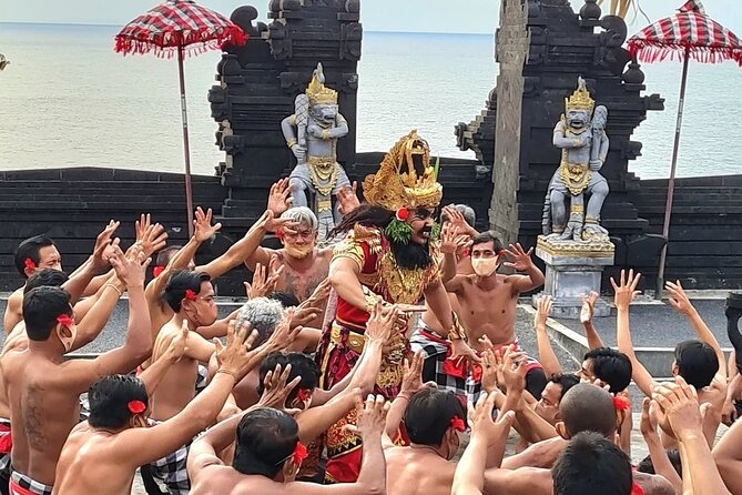 Kecak and Fire Dance Ticket at Uluwatu Temple - Sunset above the cliffs is half the experience