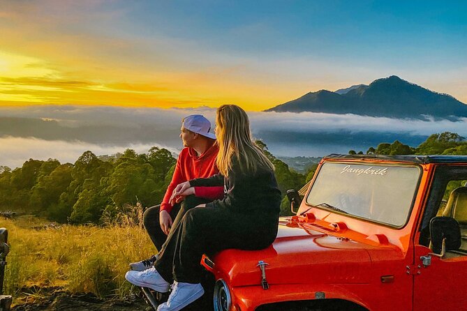 Kintamani Black Lava Sunrise Jeep Adventure with Temple in Bali - Key points to know before booking
