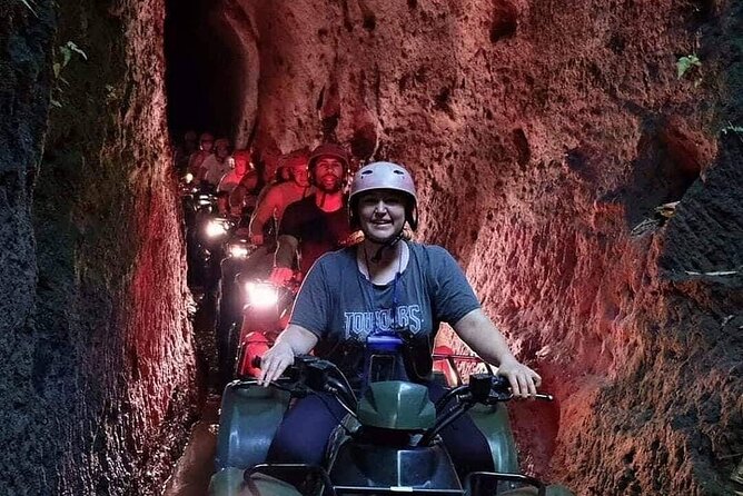 KUBER ATV UBUD - Tunnel Waterfall Rice field Jungle w Private Car - Welcome drink, equipment, and the first practice run