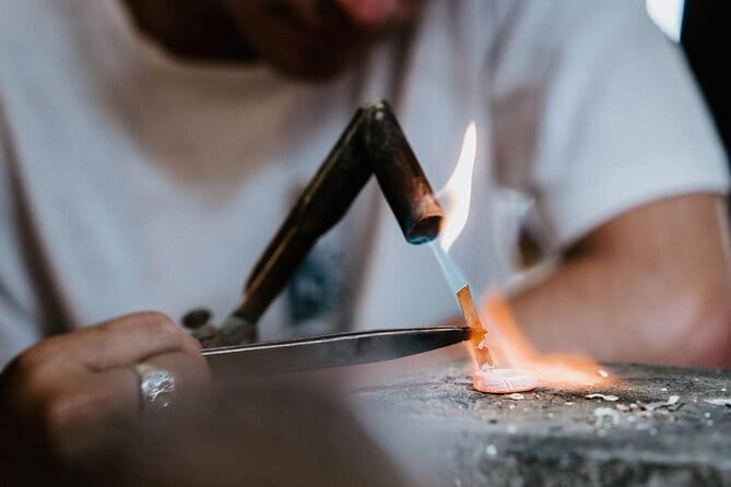 Kuta Bali Silver Jewelry Making Class Near Kuta Beach - Soldering, shaping, and the work between them