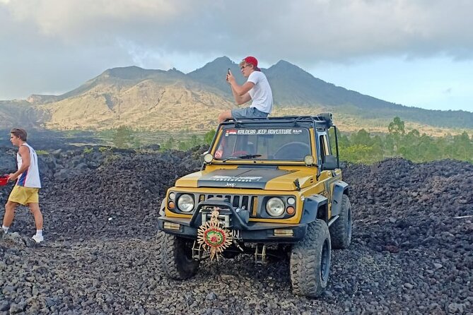 Mount Batur Black Lava Jeep Tour with Pickup - Riding the custom 4WD jeep