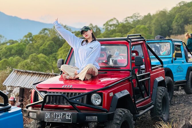 Mount Batur Jeep Sunrise by 4WD with Breakfast - Mount Batur sunrise without the uphill climb