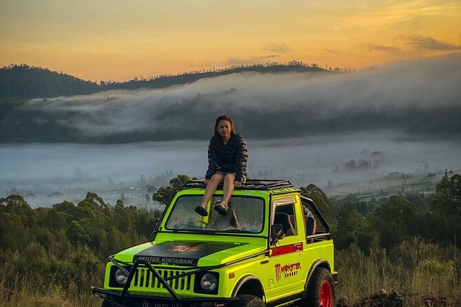 Mount Batur Jeep Sunrise Tour - All Inclusive - Black lava and Mount Batur’s violent past