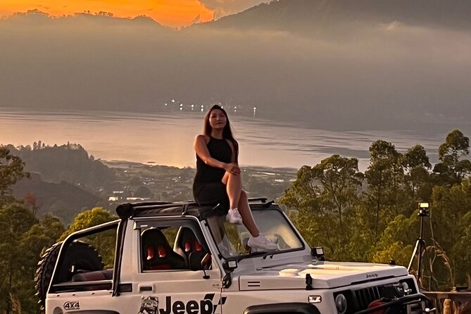 Mount Batur Jeep Tour and Hot Spring - Reaching the sunrise viewpoint by 4WD Jeep