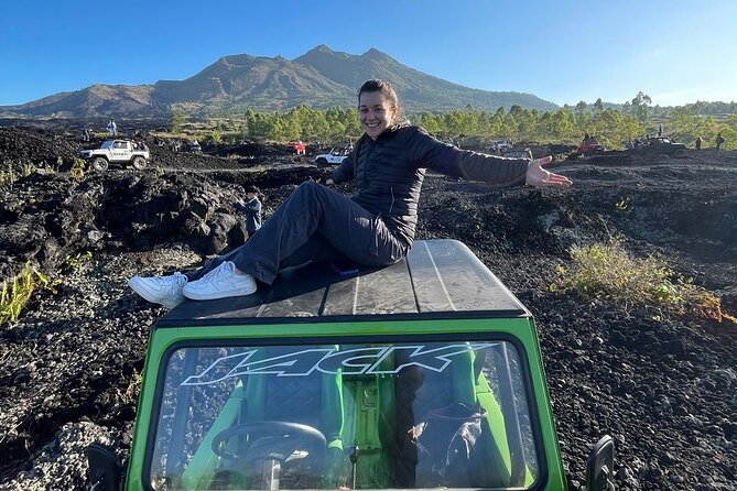 Mount Batur Jeep Tour: Sunrise, Black Lava,Black Sand &Hot Spring - Private service and the human side of the trip
