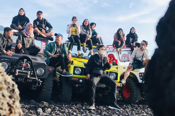 Mount Batur Sunrise Jeep Tour - Black lava and the story of Mount Batur